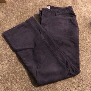 Eggplant Purple Gap Bootcut Corduroys